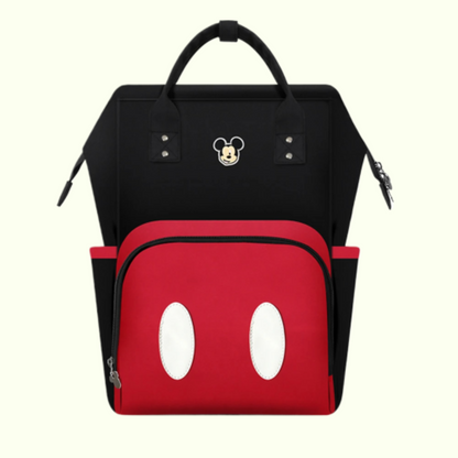 Sac à Langer Disney pour bébé spacieux à grande capacité bleu sac à dos noir