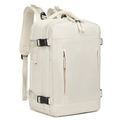 Sac à Langer Grande Capacité portatif et spacieux sac à dos pour voyage noir pour poussette et pour mamans et promenade en blanc